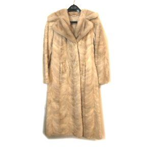 Vintage Beige Fur Coat